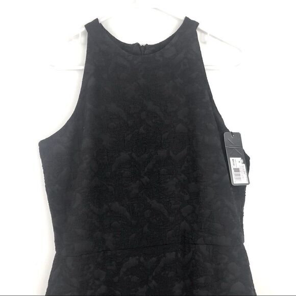 Kardashian Kollection Black Quilted Sleeveless Halter Dress NEW - Picture 7 of 15